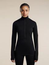 Women's Merino Blend 200 RealFleece™ Descender Long Sleeve Half Zip