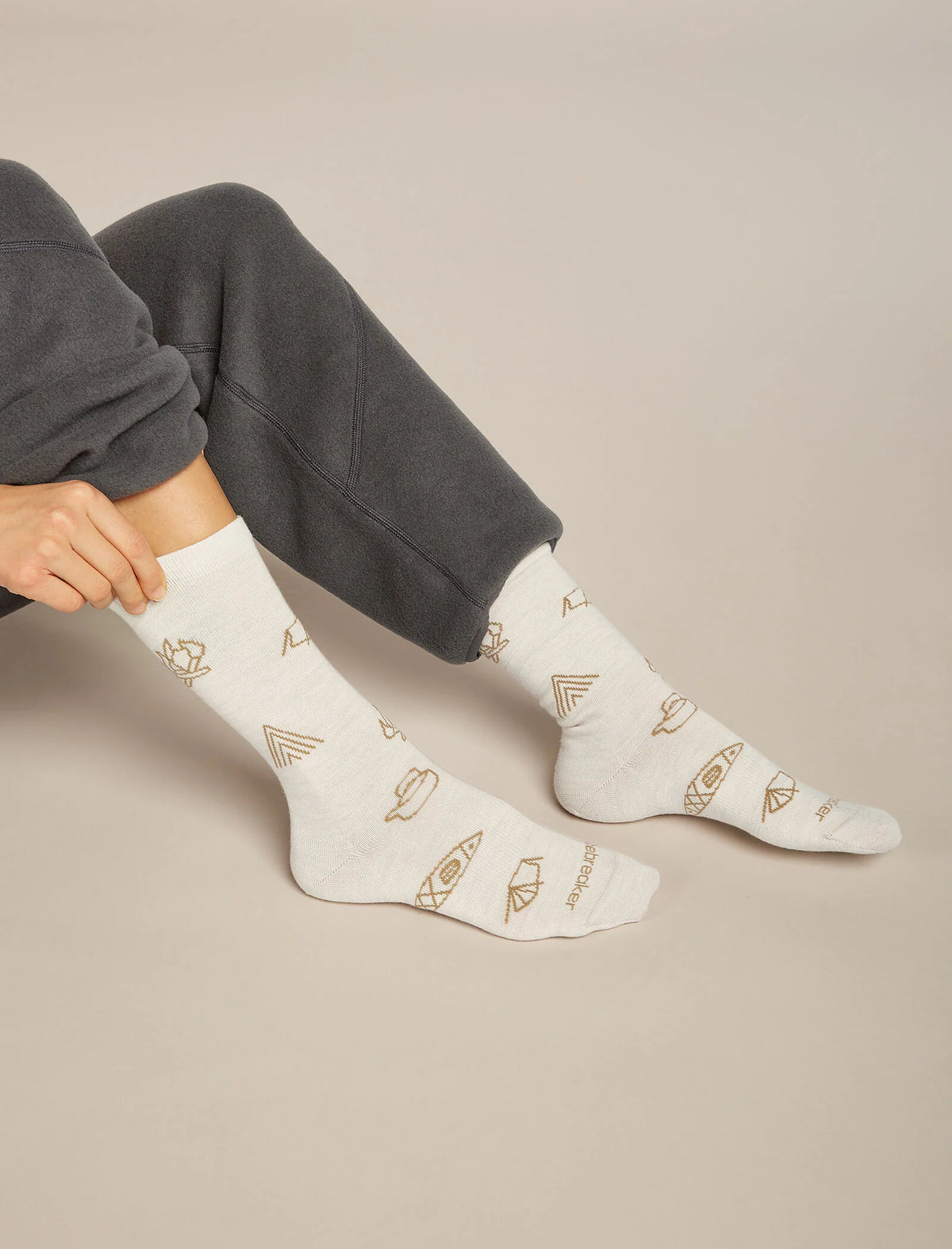 Women's Merino Lifestyle Ultralight Crew Socks Camp Essential