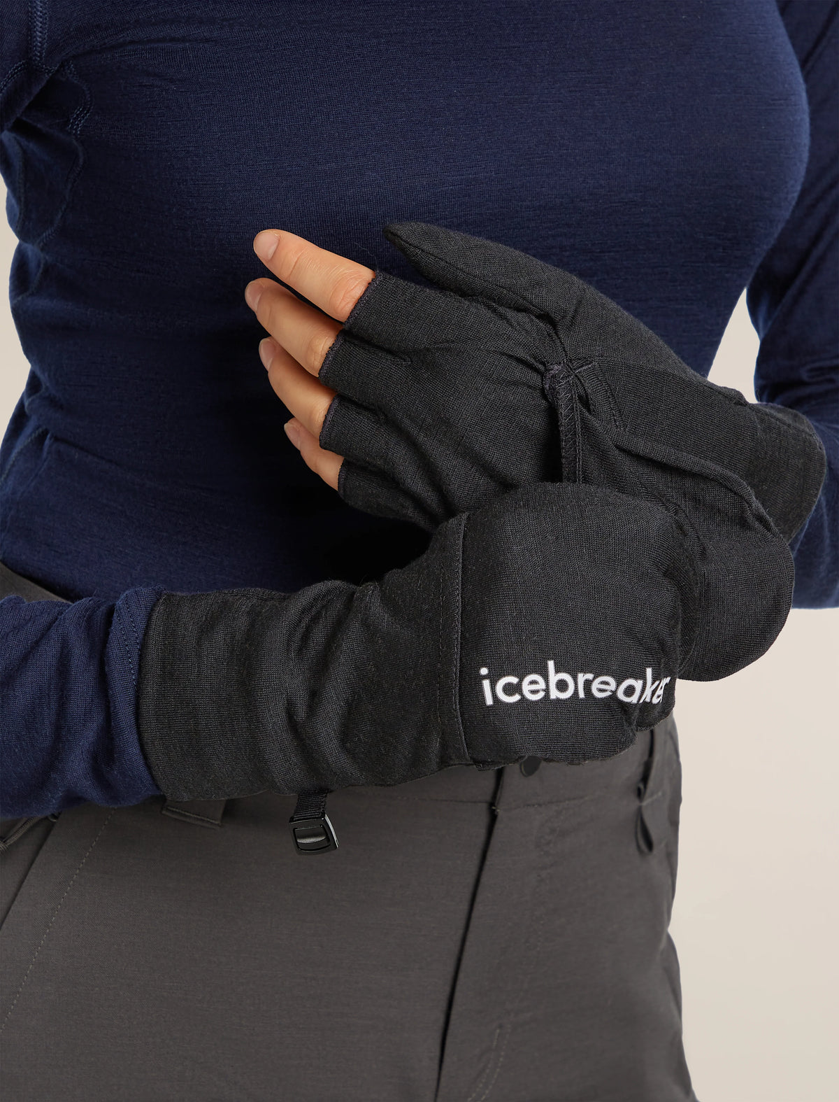 Unisex Merino 200 Convertible Mittens