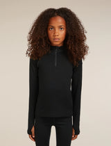 Kids’ Merino 260 Oasis Long Sleeve Half Zip Thermal Top