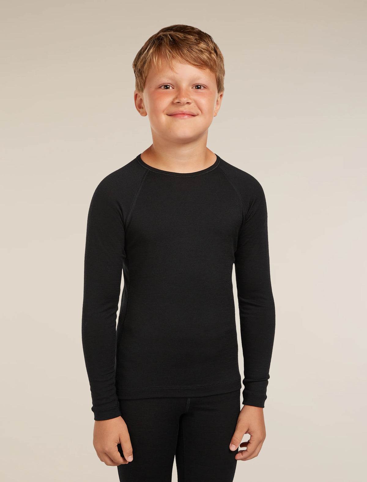 Kids’ Merino 200 Oasis Long Sleeve Crewe Thermal Top