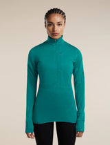 Women's Merino Blend 200 RealFleece™ Descender Long Sleeve Half Zip