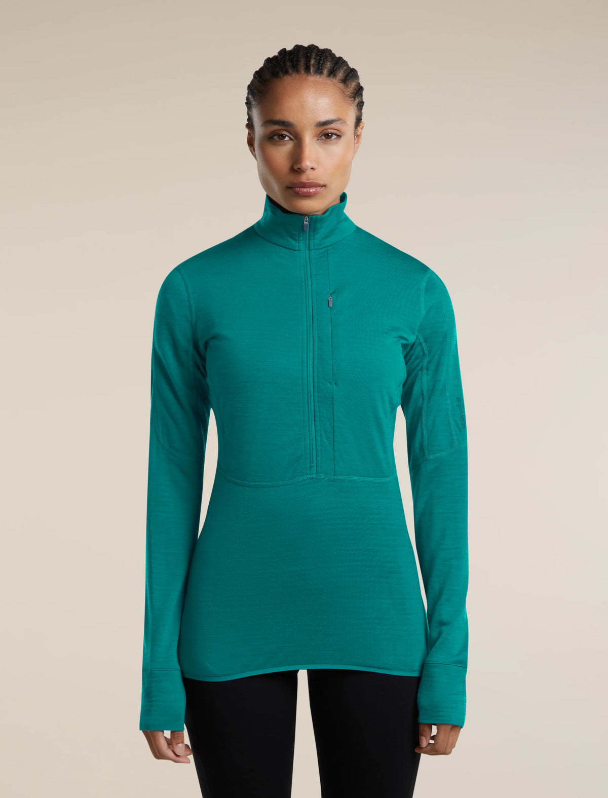 Women's Merino Blend 200 RealFleece™ Descender Long Sleeve Half Zip